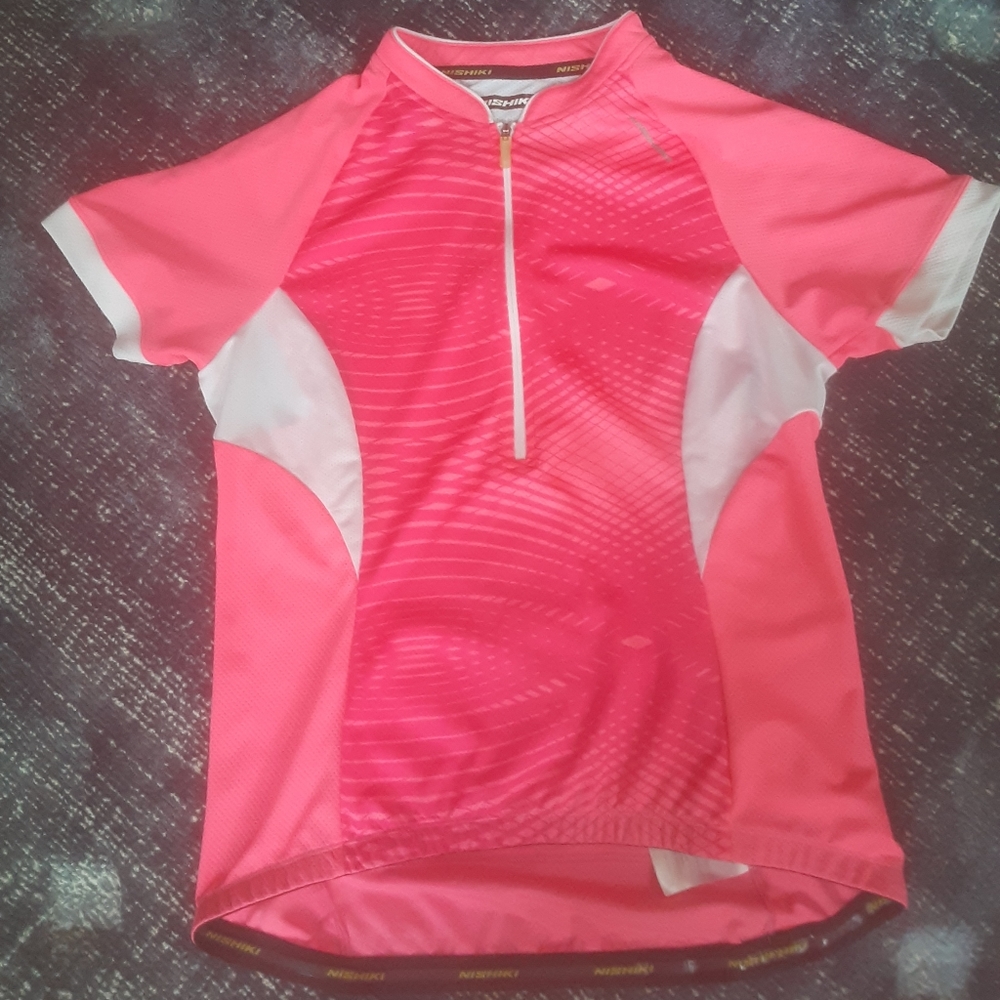 Nishiki NWS Cycling Jersey, 2 Rear Pockets, NWOT